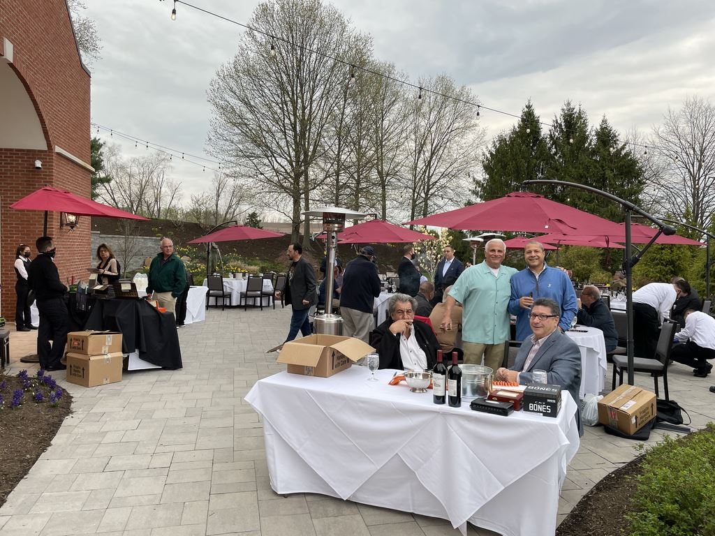 Members outdoors at a club outing